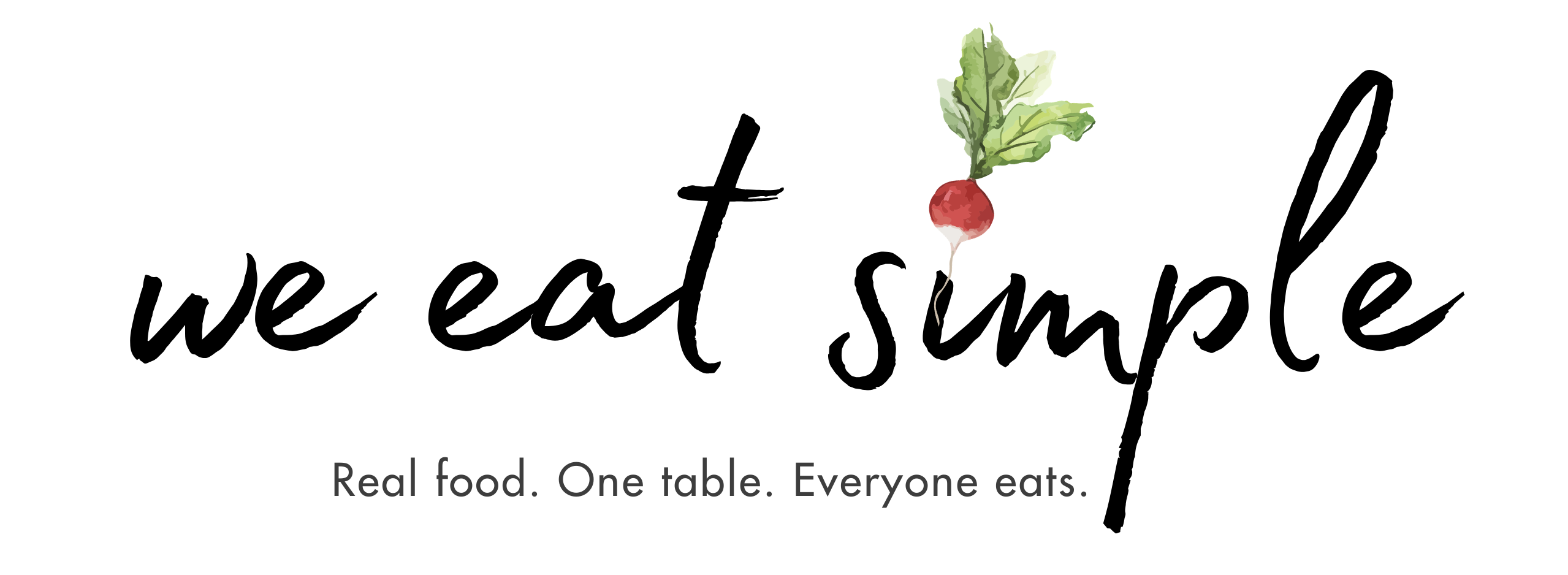 Simple, real food that just happens to be gluten-free—so everyone can eat.